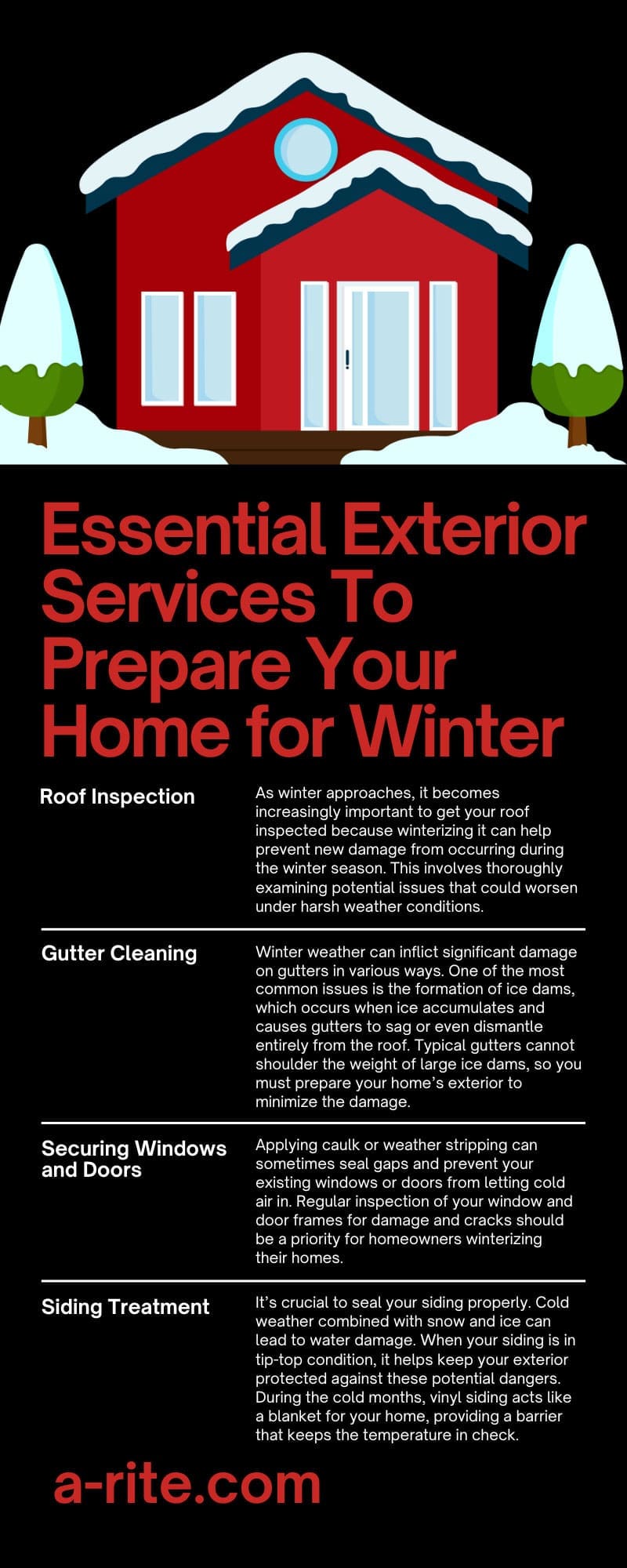 Essential Exterior Services To Prepare Your Home for Winter