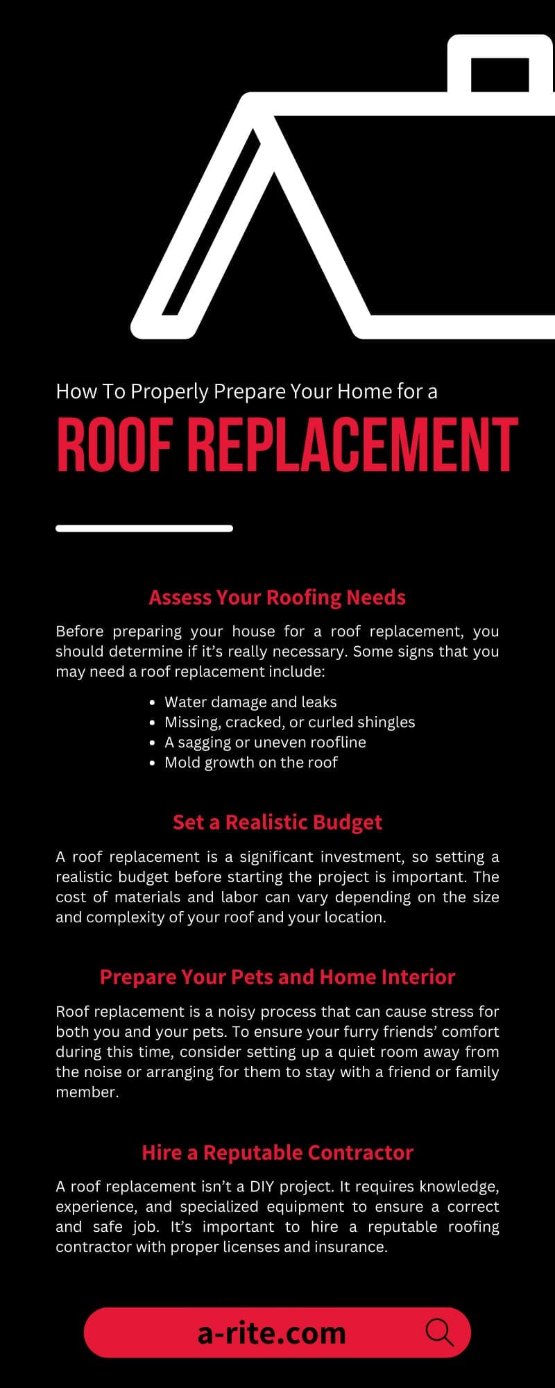 How To Properly Prepare Your Home for a Roof Replacement